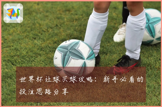 世界杯让球买球攻略：新手必看的投注思路分享